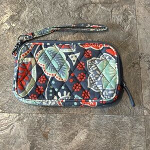 Vera Bradley Wristlet in Nomadic Floral Pattern